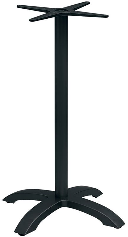 Base de aluminio pintado altura 1100 mm