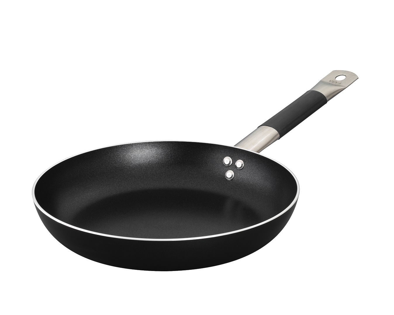 Sartén de aluminio antiadherente con fondo de inducción diámetro 240 mm x A 45 mm