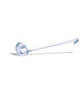 Cucharón monobloque diámetro 90 mm y mango L 330 mm