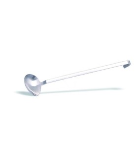 Cucharón monobloque oblicuo, mango L 370 mm y total L 410 mm