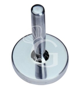 Martillo para carne de acero inoxidable diámetro 100 mm y peso 1,5 kg