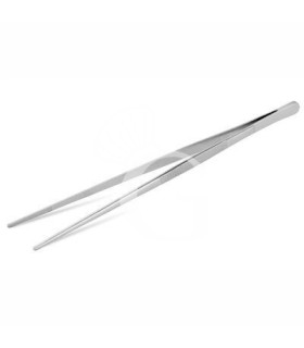 Pinza larga Chef de acero inoxidable L 300 mm