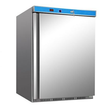 Armadio refrigerato statico ECO in acciaio inox - temperatura +2°C/+8°C - capacità 130 LT - in INOX