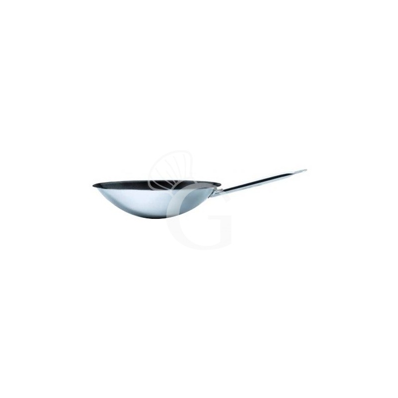 Sartén wok con fondo redondo, diámetro 360 mm x A 100 mm 6 LT