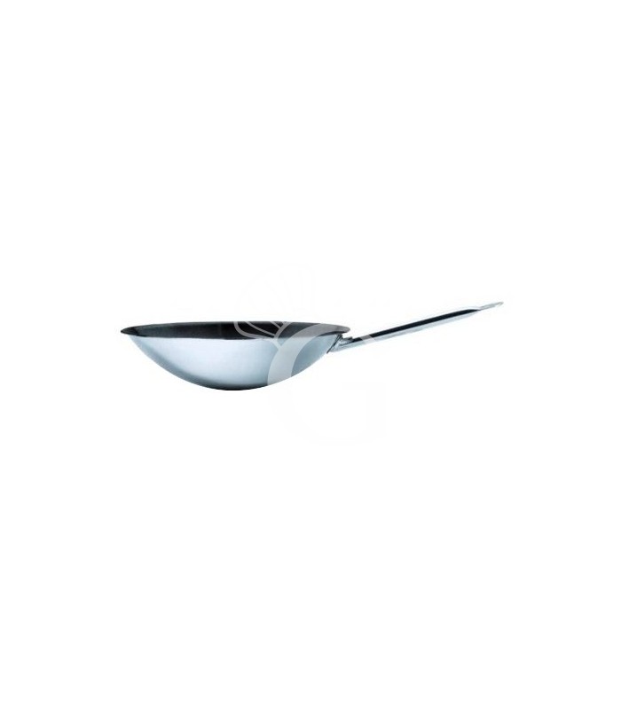Sartén wok antiadherente con fondo plano diámetro 360 mm x A 90 mm 6 LT