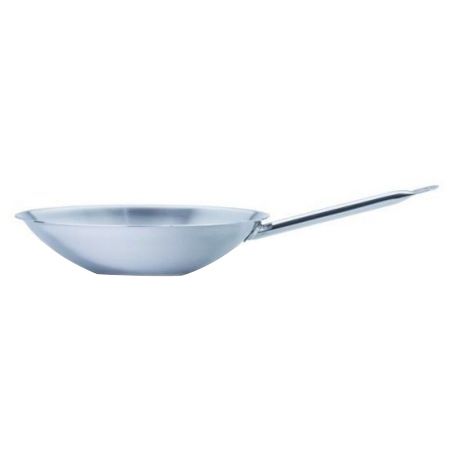 Sartén wok con fondo plano diámetro 360 mm x A 90 mm 5,5 LT