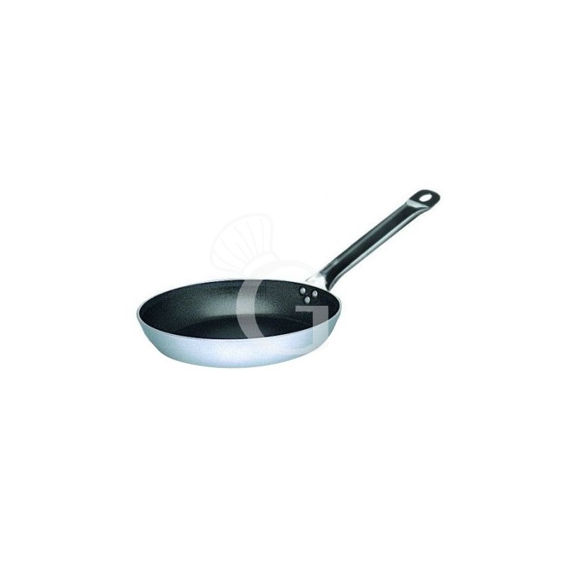 Sartén de aluminio, antiadherente, mango de acero inoxidable, diámetro 360 mm, altura 60 mm, espesor 4 mm