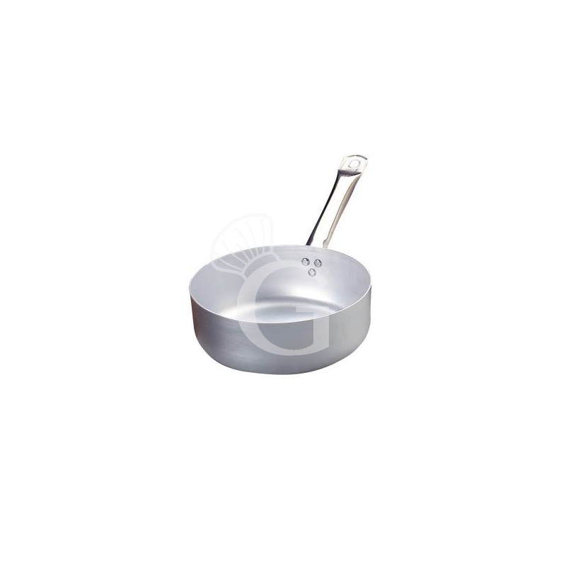 Sartén baja de aluminio con fondo de inducción 1 asa diámetro 280 mm x A 95 mm 6,4 LT