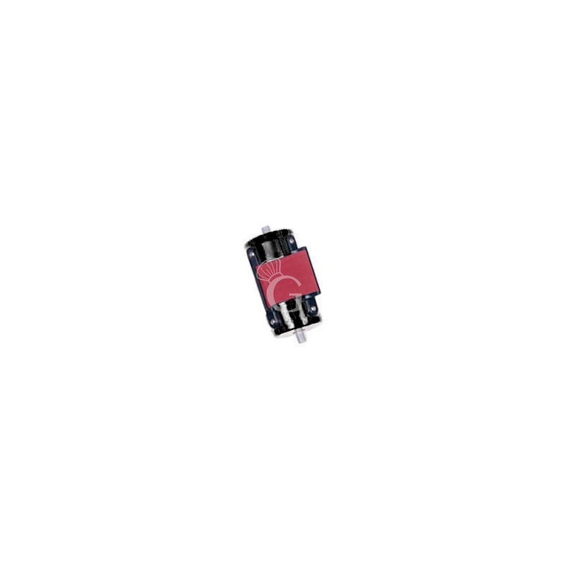 Cinta extensible roja 2 m, cabezal negro