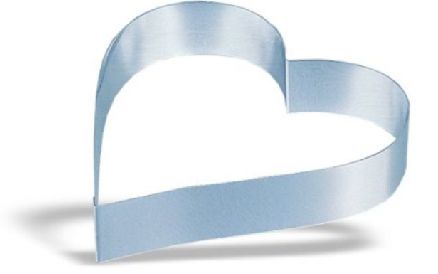 Molde con forma de corazón 180 mm x A 45 mm