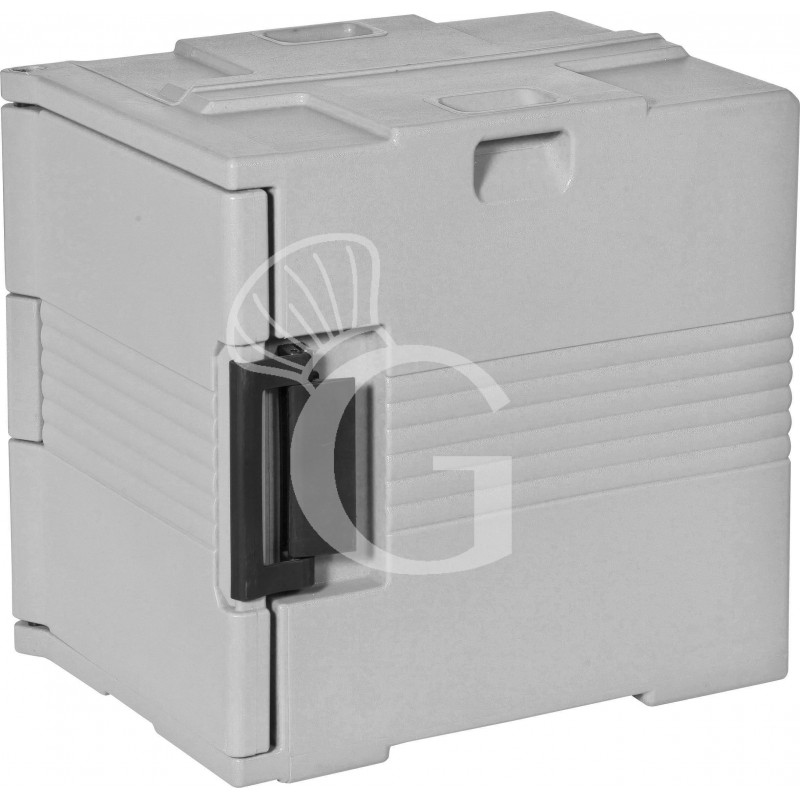 Contenedor isotérmico para cubetas gastronorm con abertura frontal L 465 mm x P 610 mm x A 650 mm