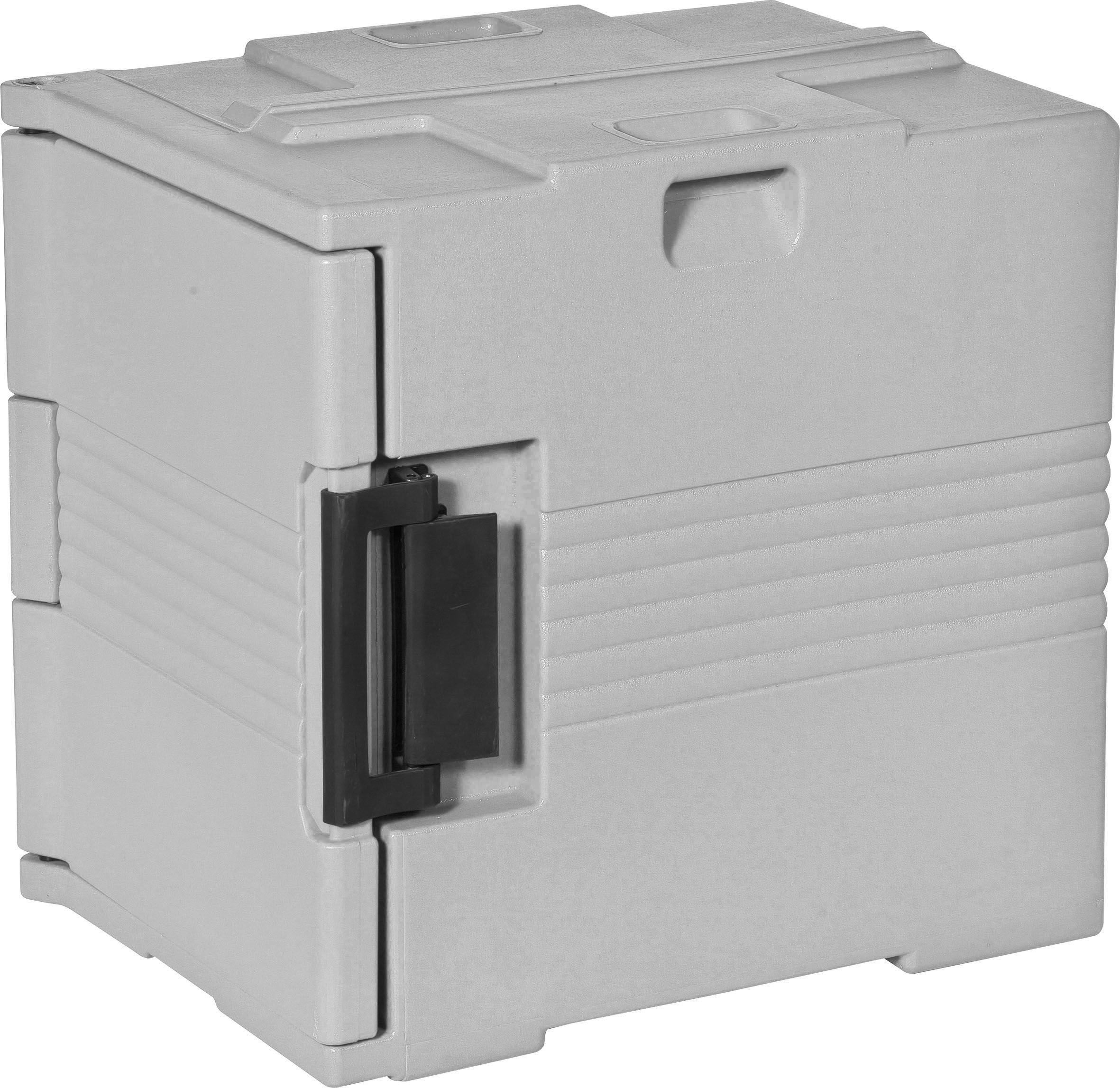 Contenedor isotérmico para cubetas gastronorm con abertura frontal L 465 mm x P 610 mm x A 650 mm