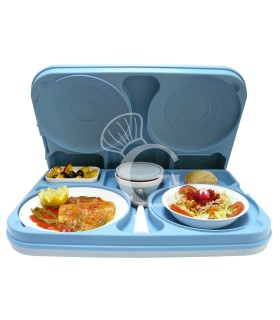 Bandeja isotérmica de polipropileno L 530 mm x P 370 mm x A 110 mm