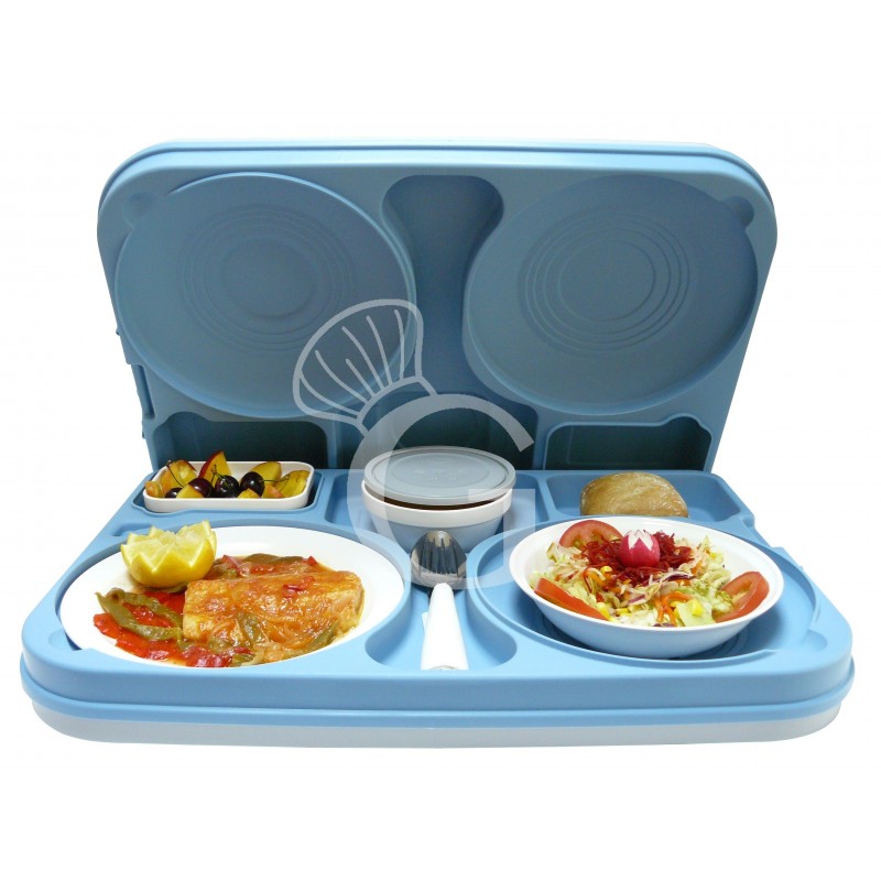Bandeja isotérmica de polipropileno L 530 mm x P 370 mm x A 110 mm
