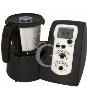 Robot de cocina multifuncional de inducción L 360 mm x P 300 mm x A 290 mm 2 LT