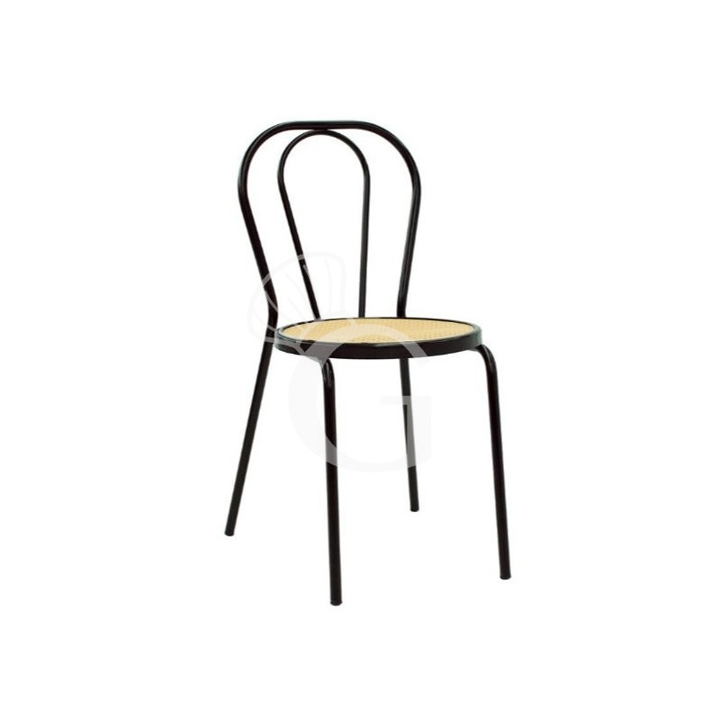 Silla Ginevra con estructura de acero pintado y asiento de polipropileno Silla Ginevra con estructura de acero pintado y asiento de polipropileno