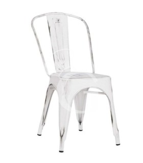 Silla Piper de metal pintado