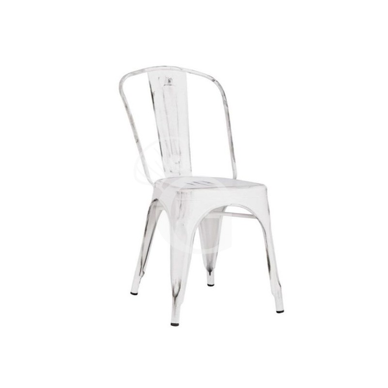 Silla Piper de metal pintado