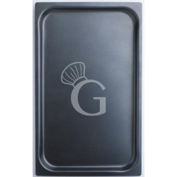 Bandeja rectangular de aluminio con revestimiento antiadherente GN1/2 L 325 mm X P 265 mm X A 20 mm