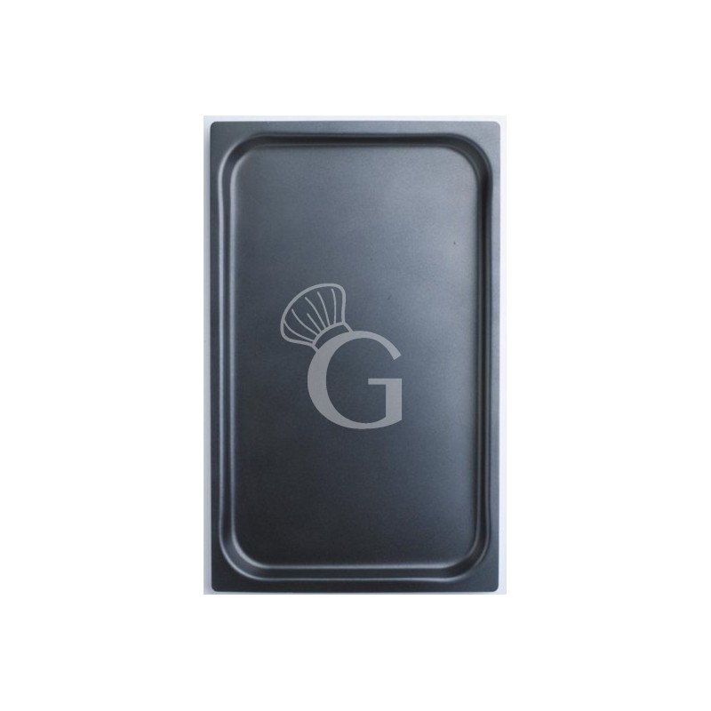 Bandeja rectangular de aluminio con revestimiento antiadherente GN1/2 L 325 mm X P 265 mm X A 40 mm