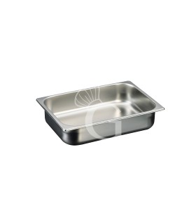 Cubeta para helado de acero inoxidable 6,5 litros L 360 mm x P 250 mm x A 80 mm