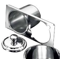 Soporte para cubeta de helado carapina espesor 1 mm