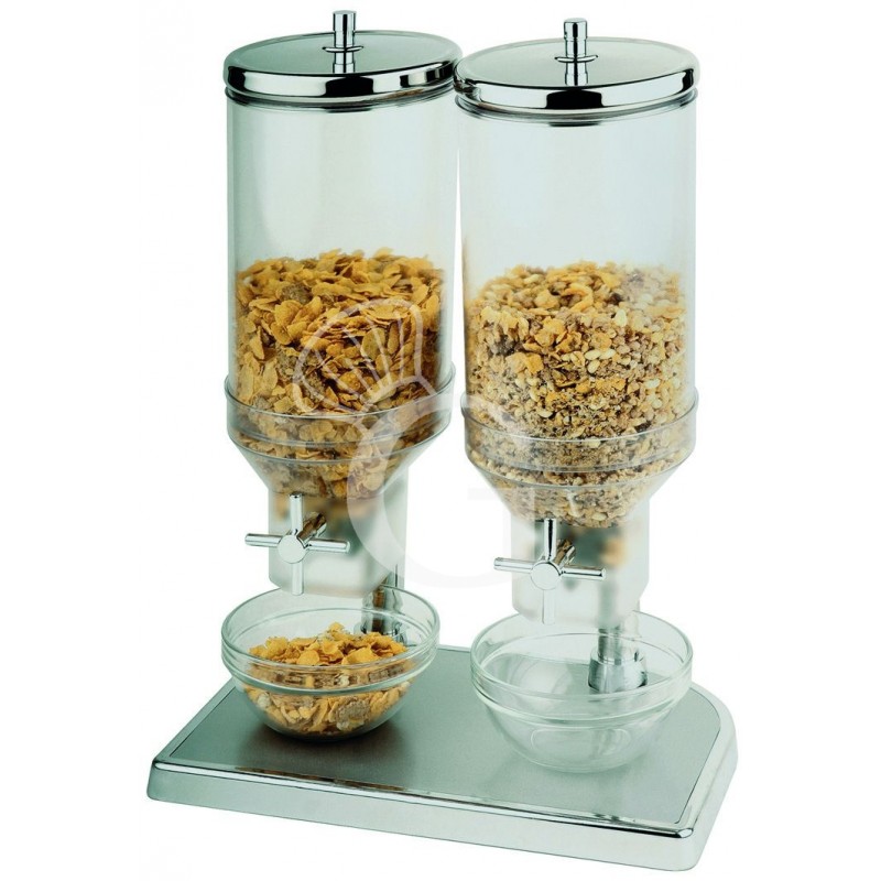 Dispensador de cereales molino doble L 220 mm x P 350 mm x A 520 mm