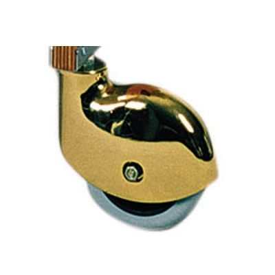 4 Ruedas con carcasa de latón