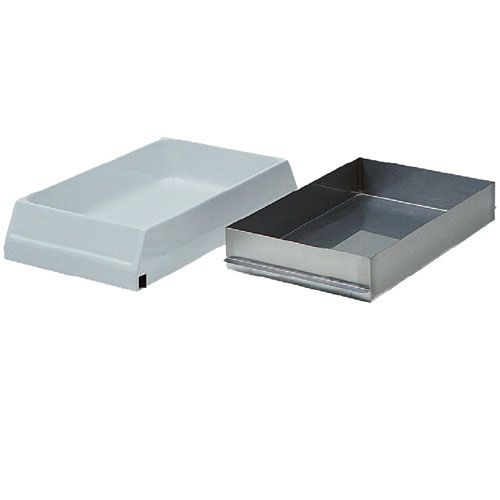 Bandeja portabotellas de acero inoxidable