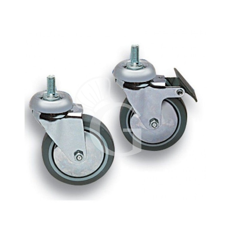 Ruedas con freno para carros Ruedas con freno para carros