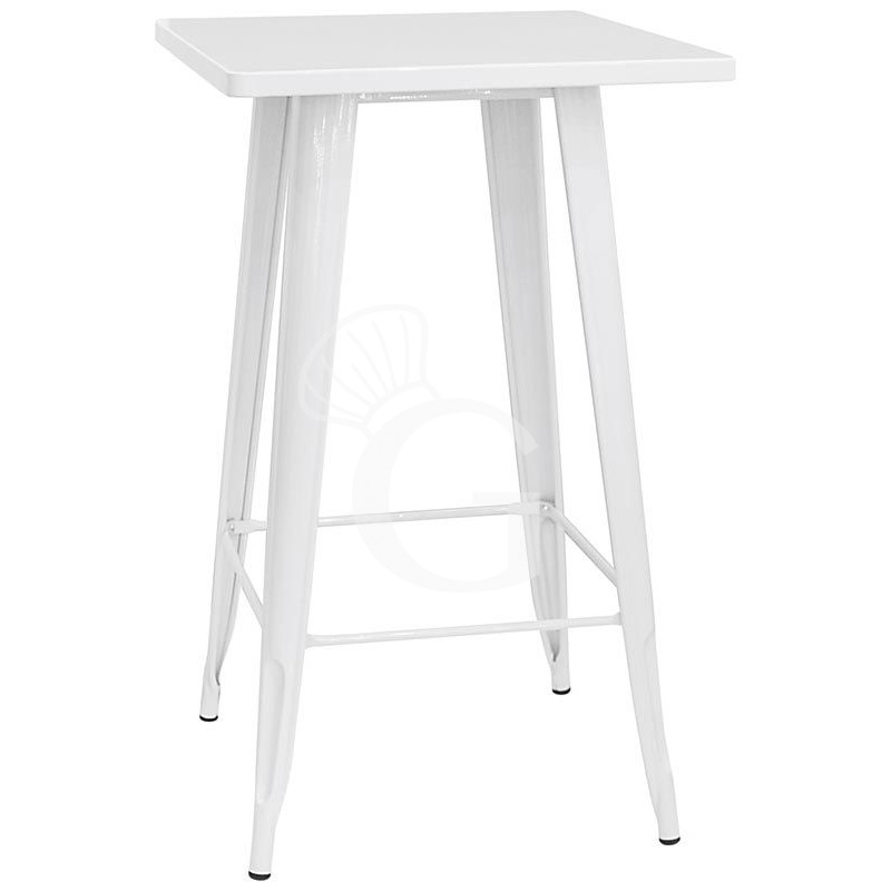 Mesa de interior de metal pintado L 600 mm