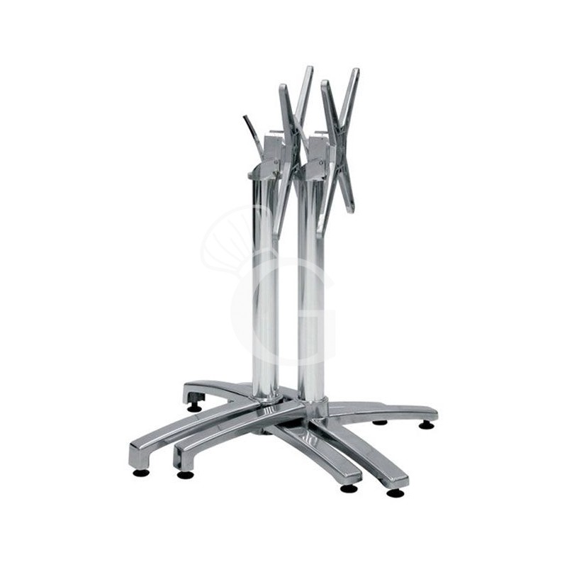 Base plegable de aluminio altura 720 mm