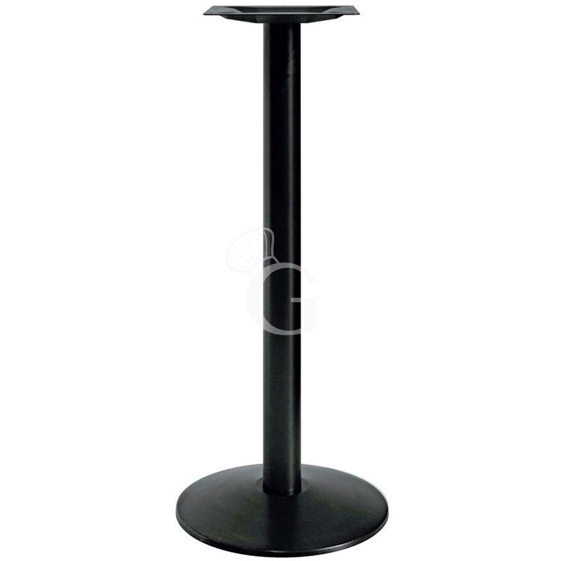 Base redonda de hierro fundido pintado para exterior 425 mm, altura 1080 mm