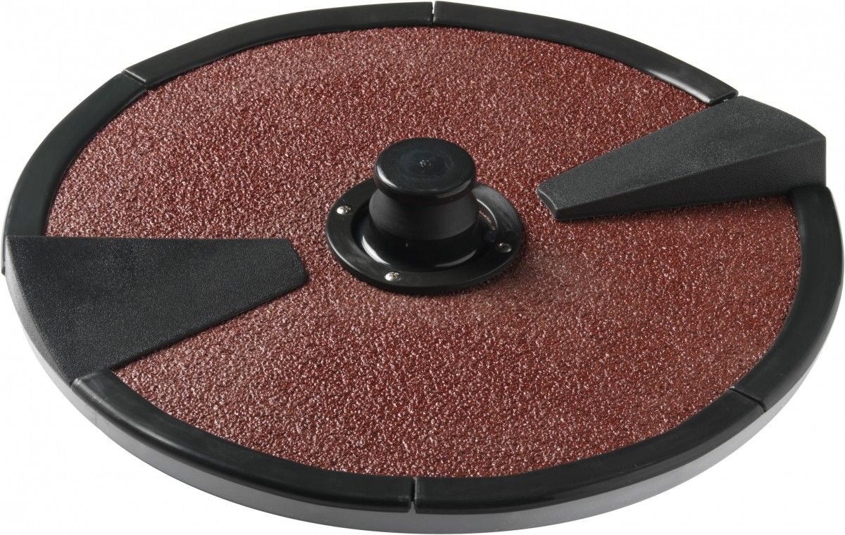 Placa de tela abrasiva para patatas y zanahorias