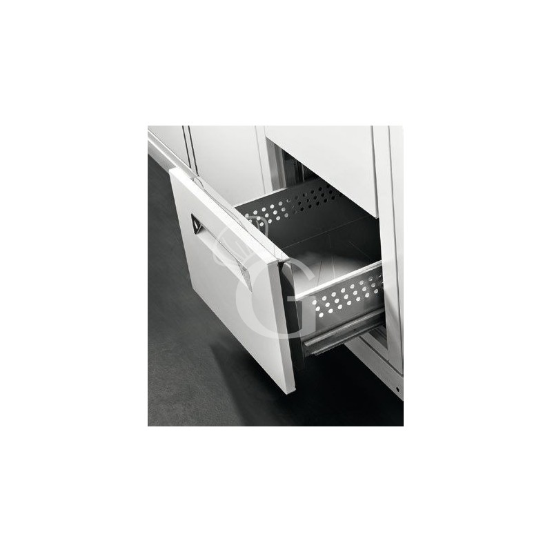 Sustitución de 1 puerta refrigerada por 2 cajones refrigerados 1/2 x 2