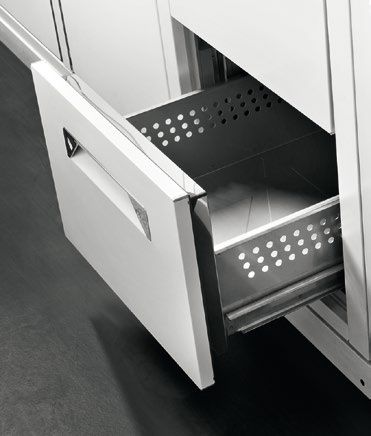 Sustitución de 1 puerta refrigerada por 2 cajones refrigerados 1/2 x 2