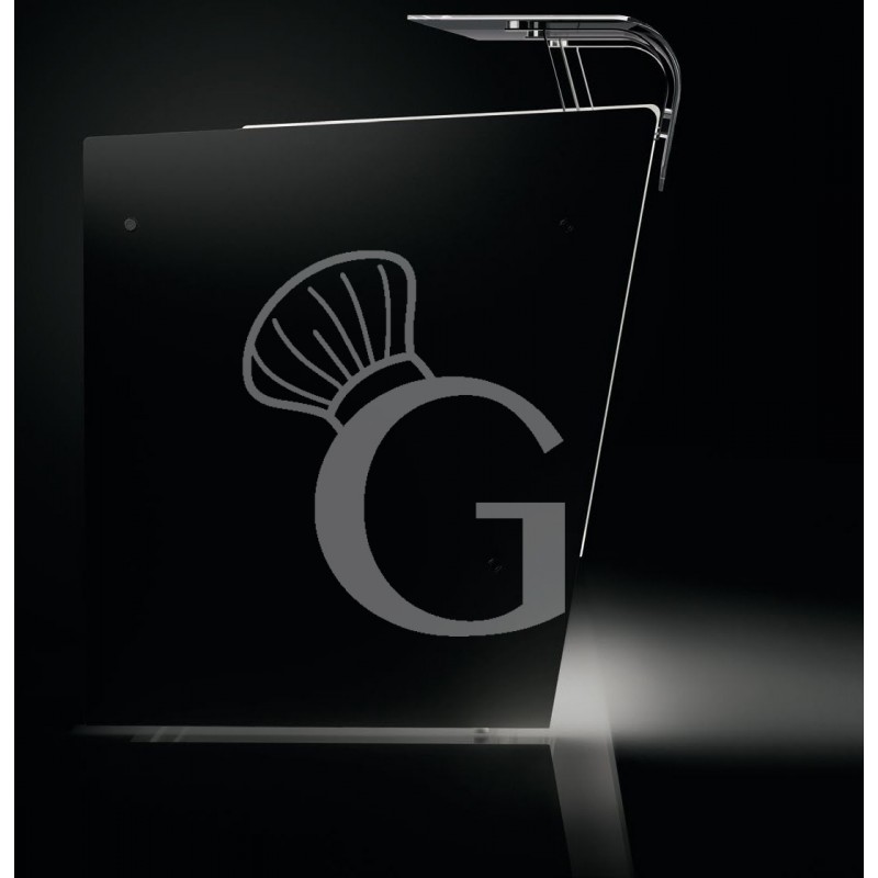 Iluminación LED entre el panel frontal y la base L 2000