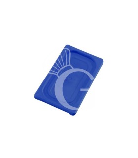 Tapa de Polipropileno GN1/4- 265 mm x 162 mm. Azul