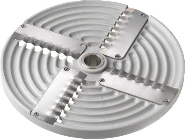 Disco 4 cuchillas onduladas 5 mm - cortador de mozzarella