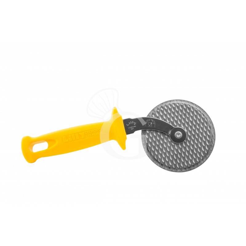 Rueda para cortar pizza de acero inoxidable antiadherente - Diámetro 90 mm