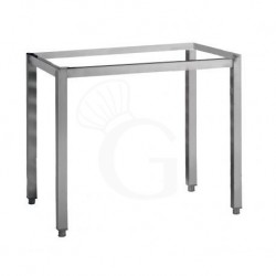 Soporte abierto para hornos 4 bandejas GN2/3 o 433x433 mm puerta con apertura lateral