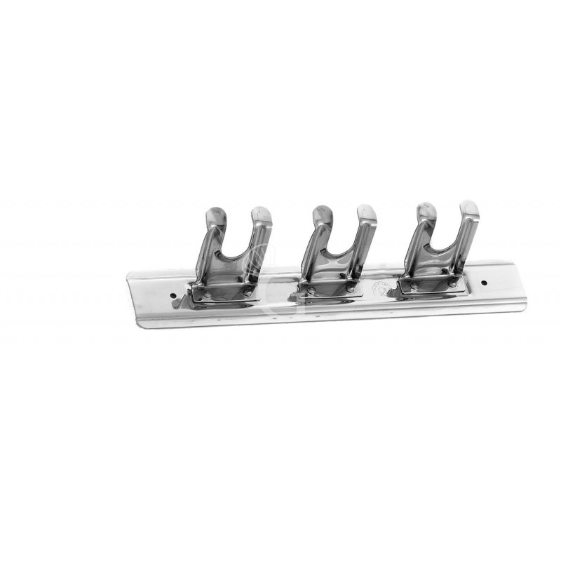 Soporte de pared de acero inoxidable con 3 posiciones L 300 MM X P 60 MM X A 50 MM