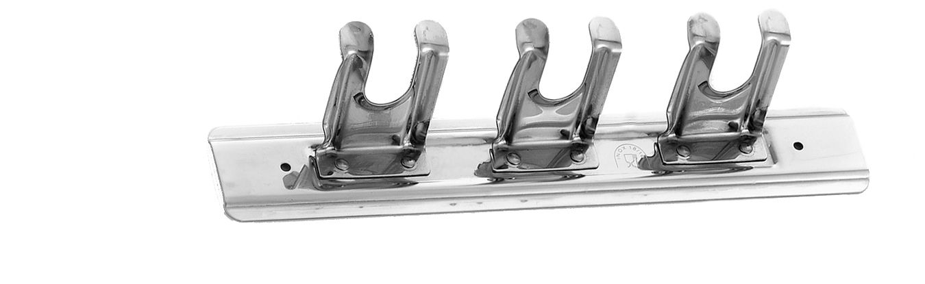 Soporte de pared de acero inoxidable con 3 posiciones L 300 MM X P 60 MM X A 50 MM