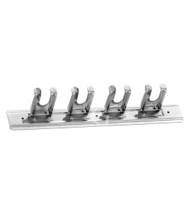 Soporte de pared de acero inoxidable con 4 posiciones L 380 MM X P 60 MM X A 50 MM