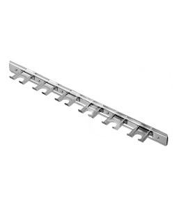 Soporte de pared de acero inoxidable con 6 posiciones L 540 MM X P 60 MM X A 50 MM