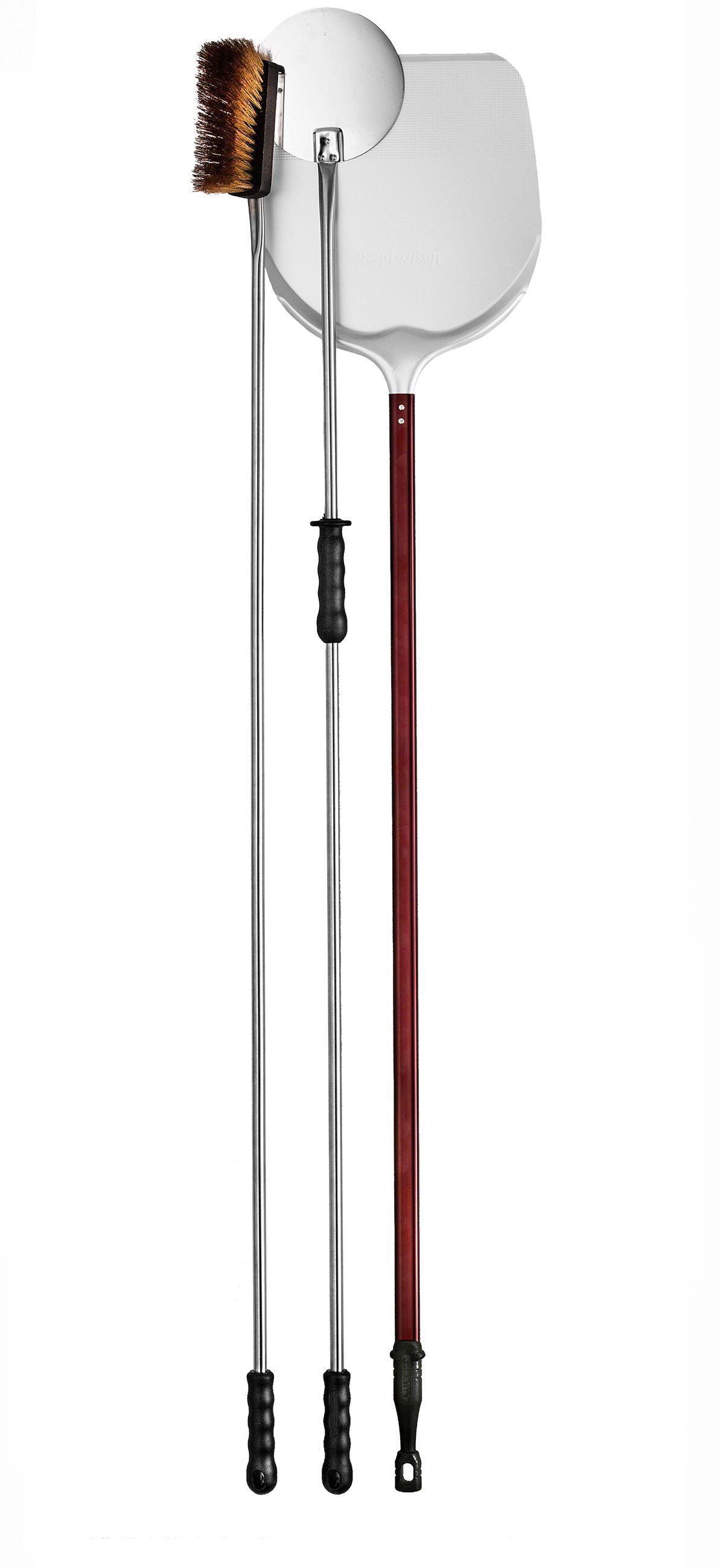 Set de palas Italia para hornos grandes con 3 utensilios