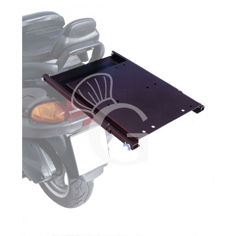 Soporte universal de aluminio para cajas de pizza delivery