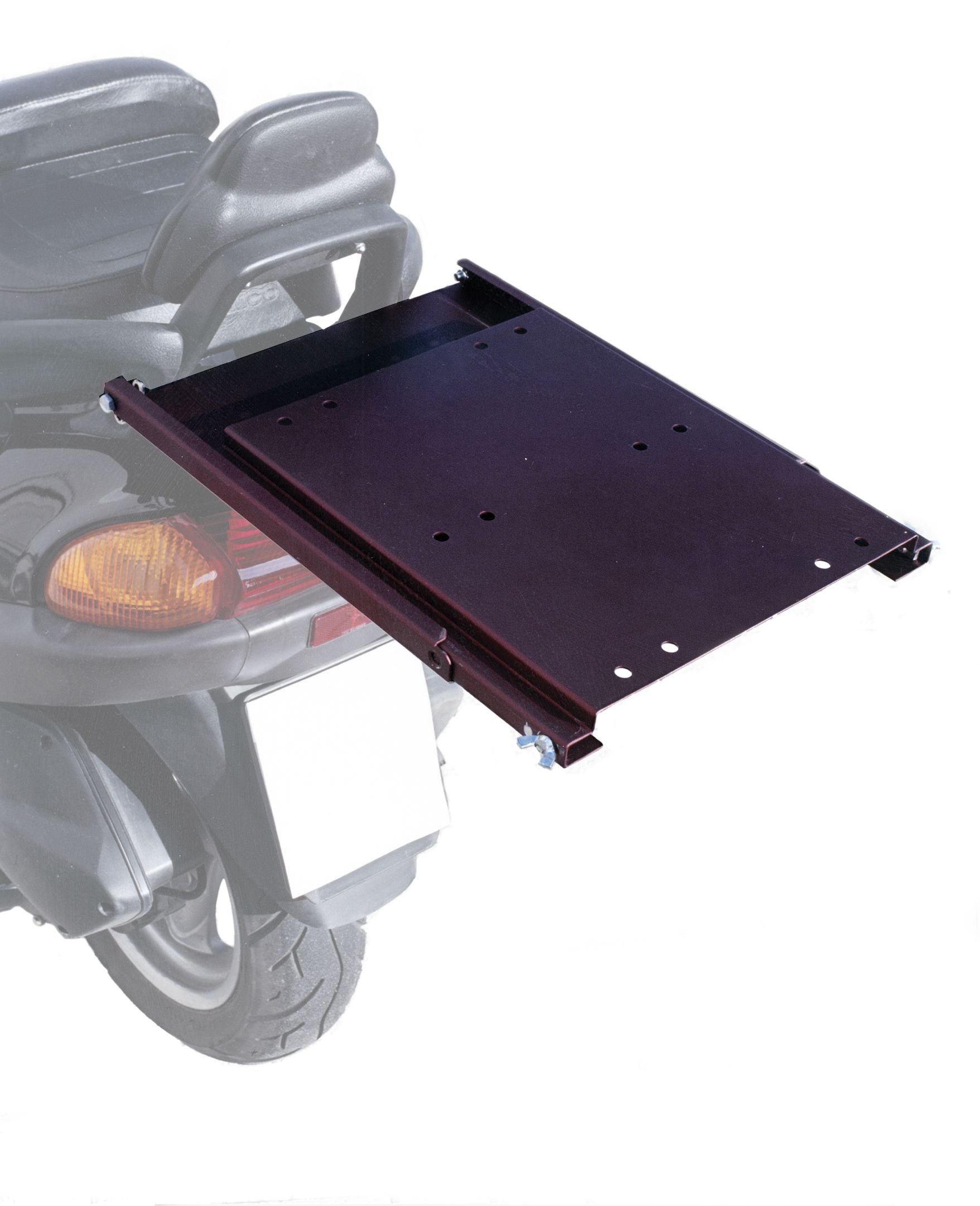 Soporte universal de aluminio para cajas de pizza delivery