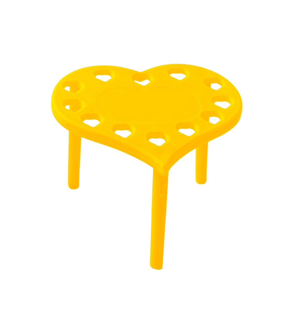 Separador en forma de corazón para cajas de pizza - diámetro 50 mm - paquete 500 unidades