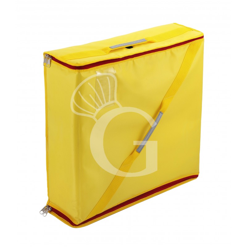 Bolsa térmica para pizza plegable de tela 1020 x 420 x 200 mm